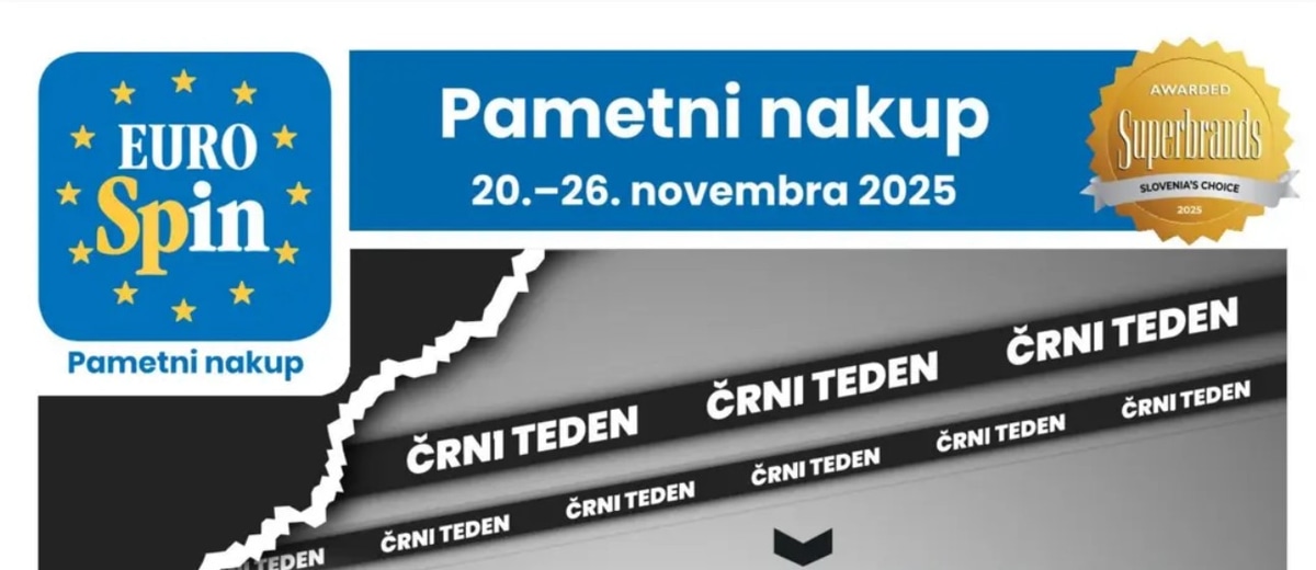 Eurospin katalog Pameten nakup od 20.11. do 26.11.2025