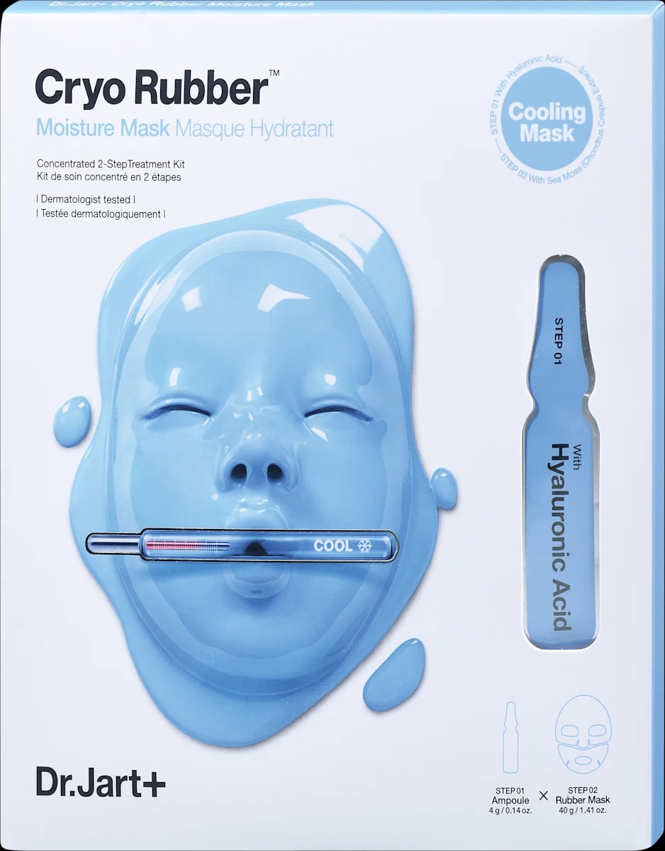 Dr.Jart+ Cryo Rubber vlažilna maska za obraz 1 kos - Akcija v trgovini Dm