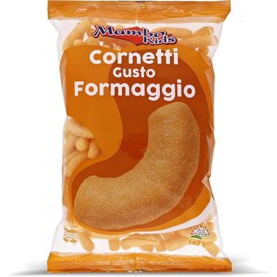 Mambo Kids Cornetti Gusto Formaggio 140 g - Akcija v trgovini Eurospin