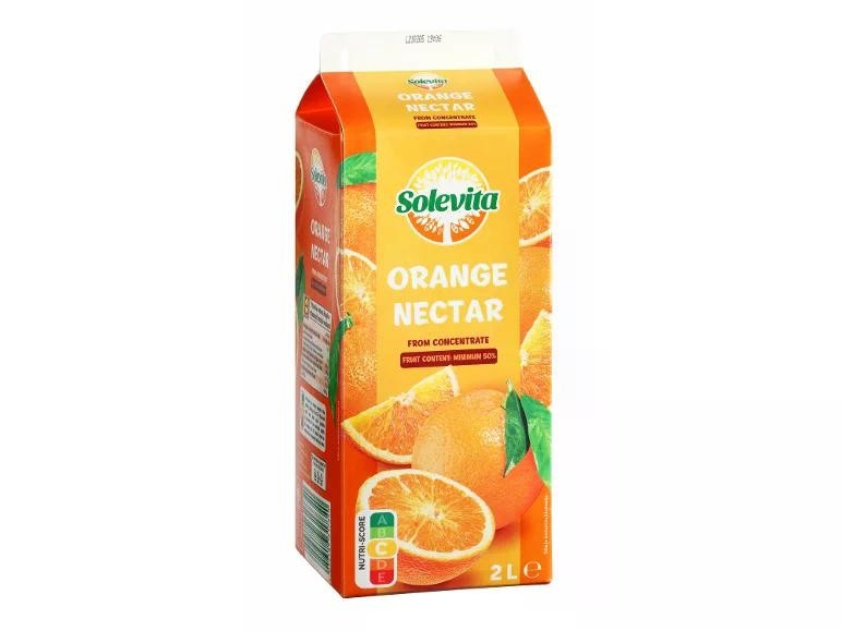 Solevita pomarančni nektar 2 l Akcija v trgovini Lidl