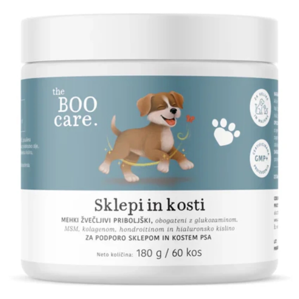 the BOO care. mehki žvečljivi priboljški za podporo sklepom in kostem psa 180 g - Akcija v trgovini Dm