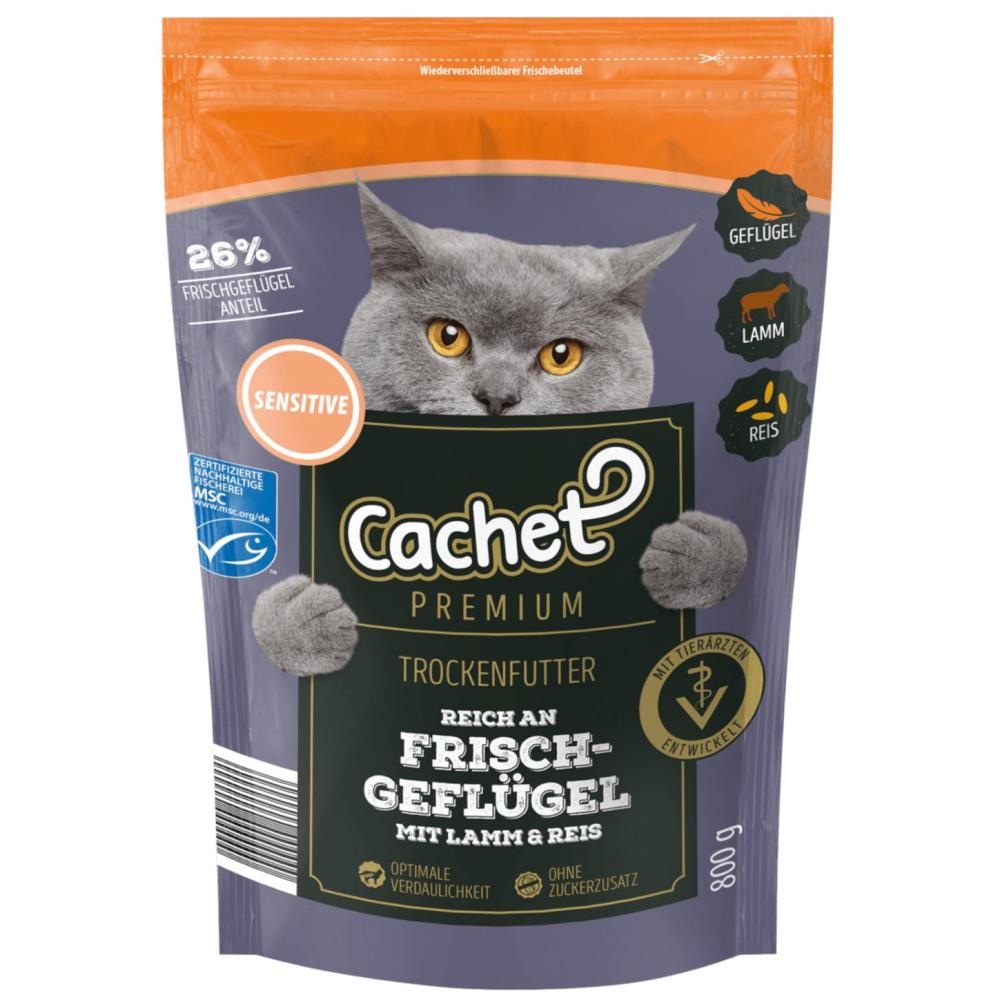 Cachet Premium Briketi za mačke 800 g - Akcija v trgovini Hofer