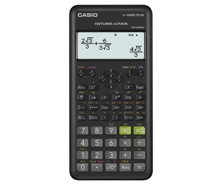 Casio kalkulator FX-350ES PLUS Akcija v trgovini E.Leclerc