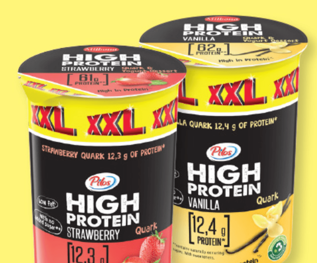 Milbona Proteinska sadna skuta XXL 500 g - Akcija v trgovini Lidl