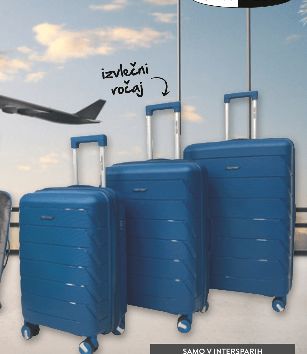 New York Potovalni kovček - Akcija v trgovini Spar