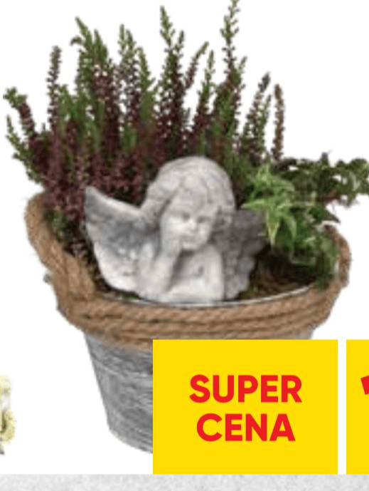 Ovalni nagrobni aranžma - Akcija v trgovini Tuš