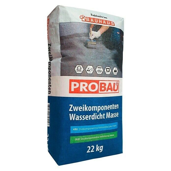 Hidroizolacija A + B komponente 22 kg + 6 l - Akcija v trgovini Bauhaus
