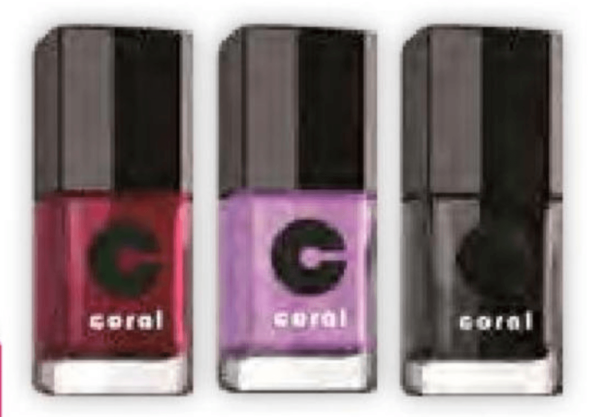 Coral Lak za nohte - Akcija v trgovini Tuš