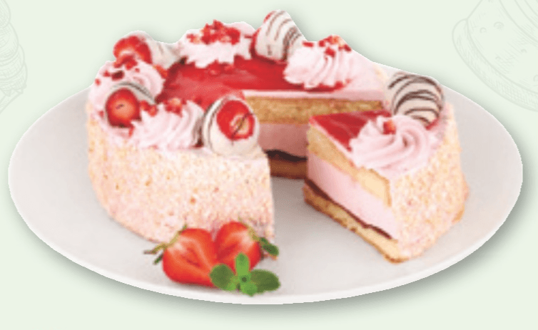 Jagodna torta pakirano, 800 g Slaščice SPAR - Akcija v trgovini Spar