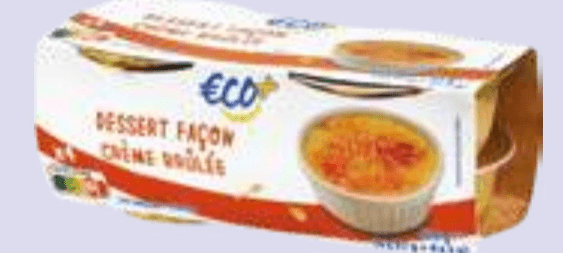 Desert Crème Brûlée Eco 400 g - Akcija v trgovini E.Leclerc