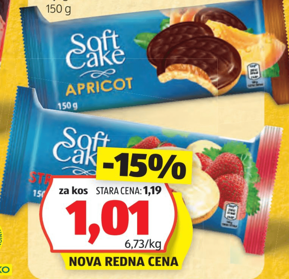 Finest Bakery Soft Cake Mix 150 g - Akcija v trgovini Hofer