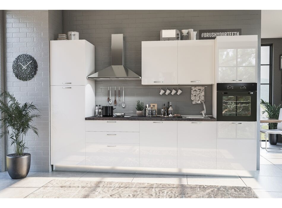 Celotna kuhinja INFINITY 330x216x60cm ART Cucine - Akcija v trgovini Harvey Norman