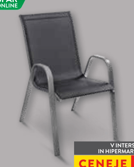 Vrtni stol Simpex - Akcija u trgovini Spar