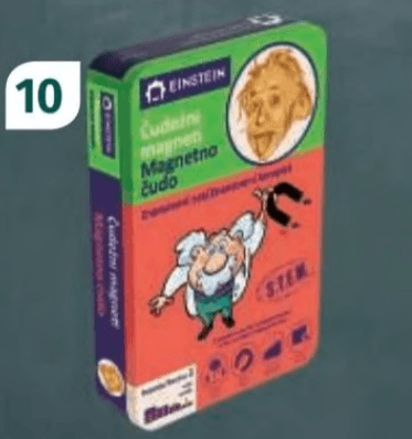 Einstein Čudežni magneti - Akcija v trgovini Mueller
