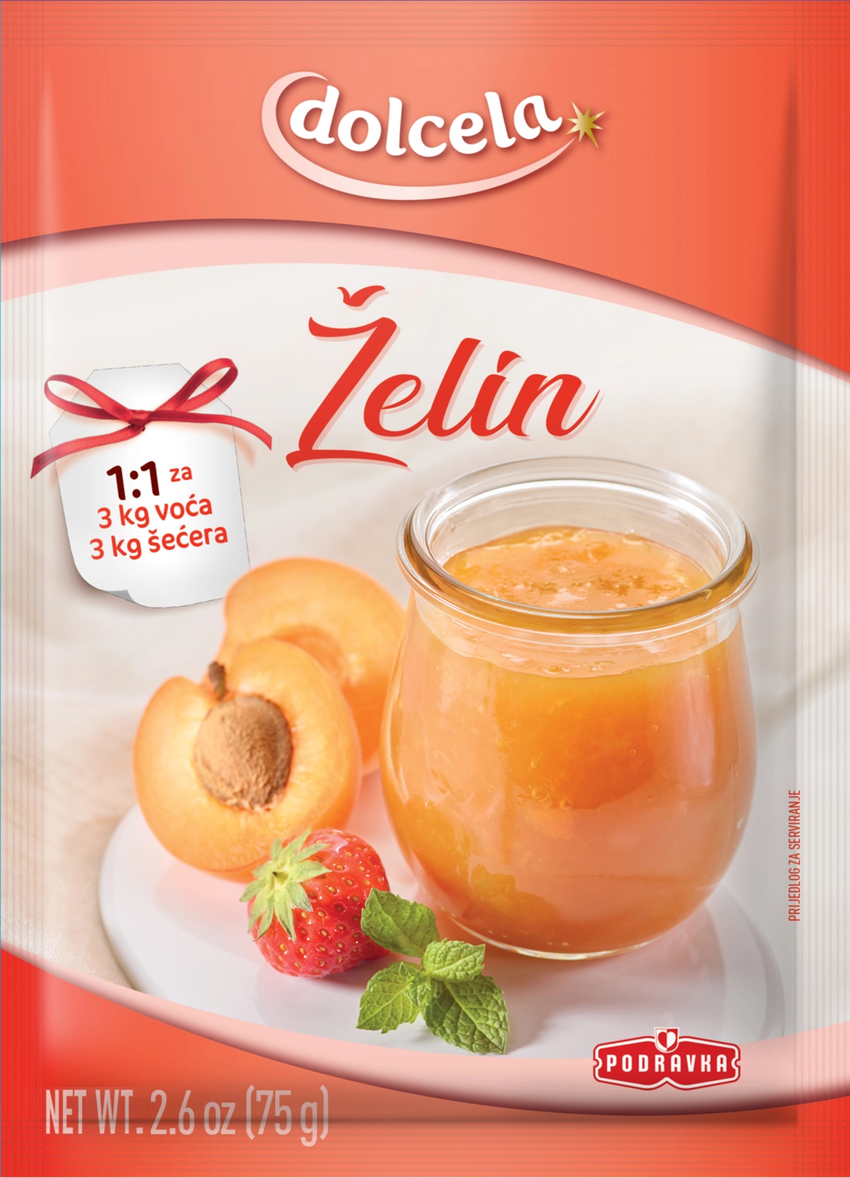 Podravka Želin Dolcela 25 g ali 75 g - Akcija v trgovini Spar