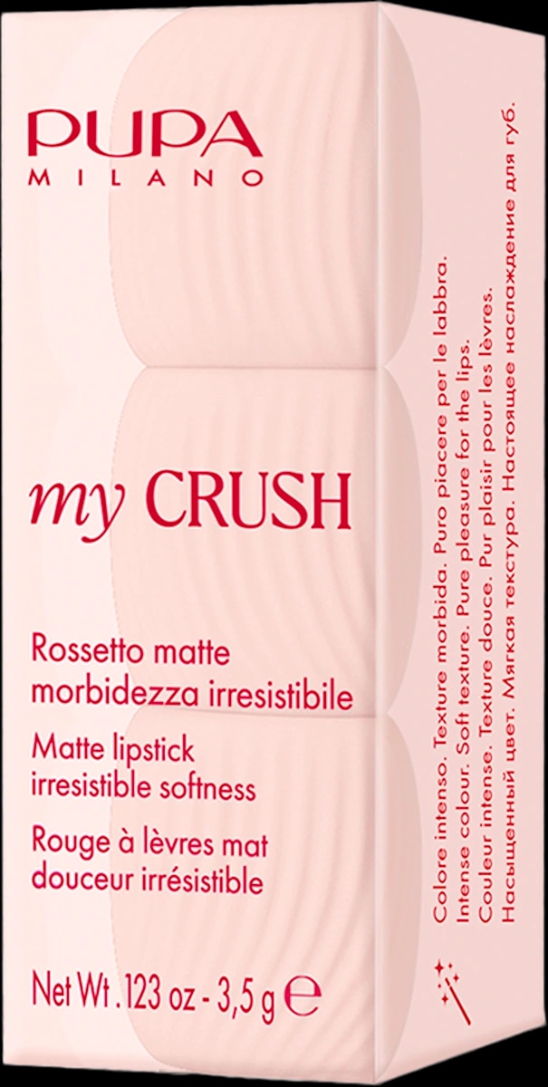 Rosetto My Crush rdečilo za ustnice PUPA - Akcija v trgovini Dm