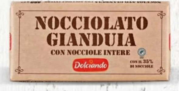 Čokolada Nocciolato Gianduia s celimi lešniki 480 g Dolciando - Akcija v trgovini Eurospin