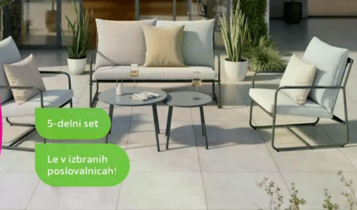 Vrtni set „KONI" - Akcija v trgovini Mömax