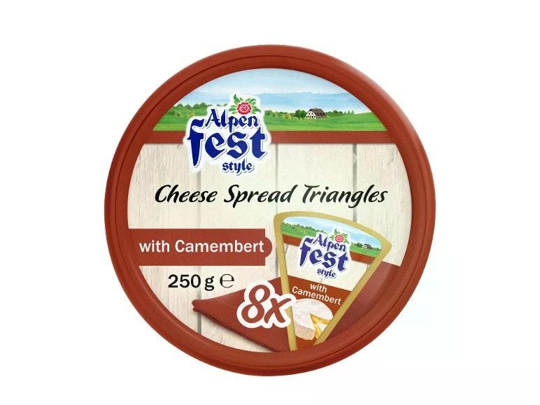 Alpenfest topljeni sir v kosih 250 g Akcija v trgovini Lidl