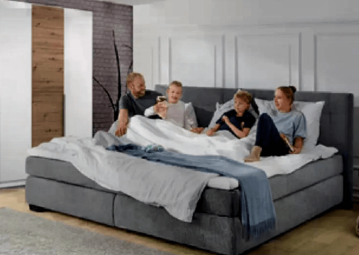 Boxspring postelja 240x200 cm maxxim - Akcija v trgovini Rutar