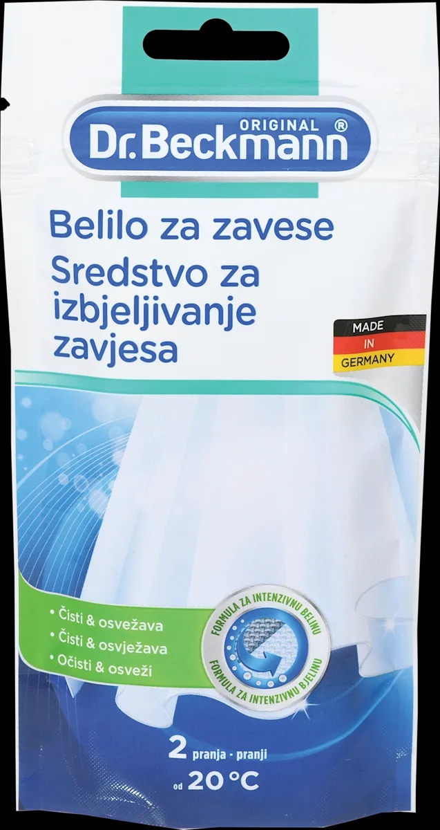 Dr. Beckmann belilo za zavese 80 g - Akcija v trgovini Dm