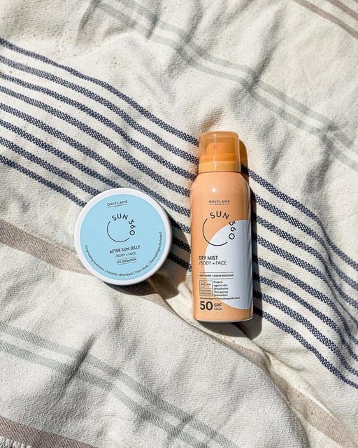 Oriflame Sun 360 gel po sončenju za telo in obraz 150 ml - Akcija v trgovini Oriflame