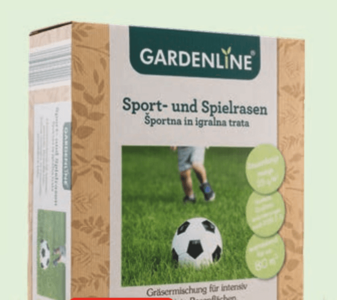 GARDENLINE Travna mešanica za športne površine 2 kg - Akcija v trgovini Hofer