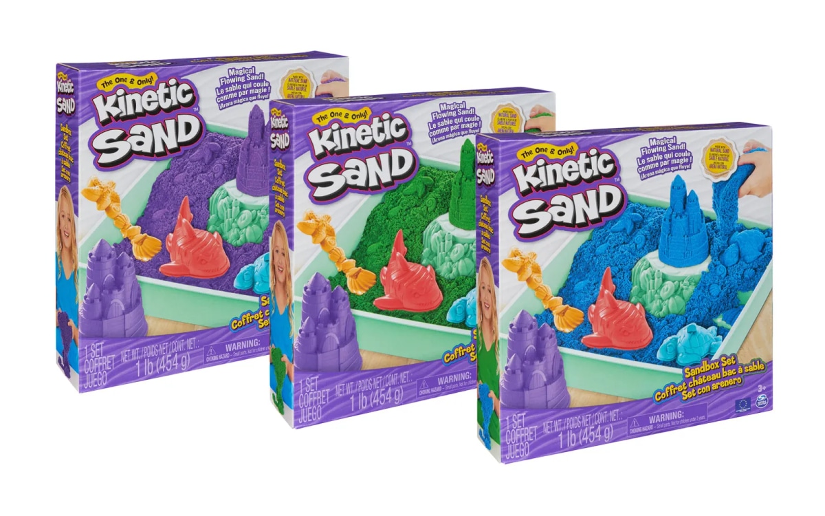 SPIN MASTER KINETIČNI PESEK SET - Akcija v trgovini Mueller