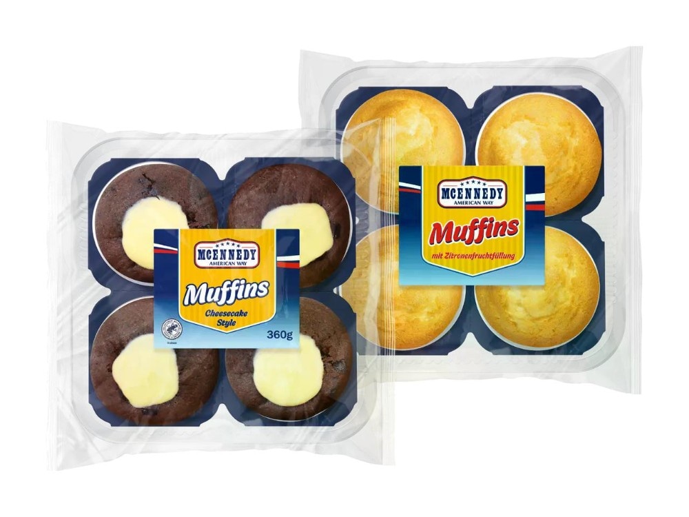 MCENNEDY Polnjeni mafini 360/375 g - Akcija v trgovini Lidl