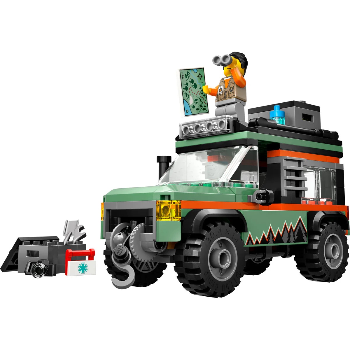 Gorsko terensko vozilo 4x4 60447 LEGO CITY - Akcija v trgovini E.Leclerc