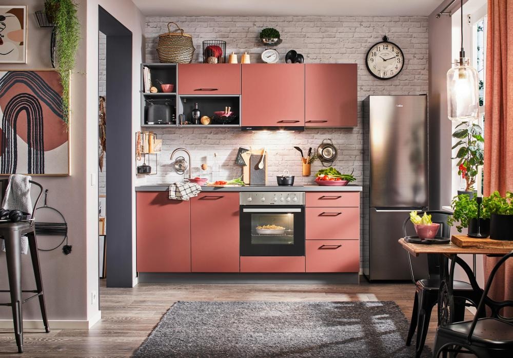 Kuhinjski blok brez aparatov 205 cm - Akcija v trgovini Lesnina