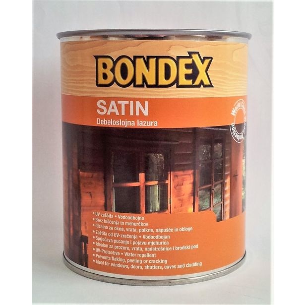 Bondex Satin 0.75 L - Akcija v trgovini Jager