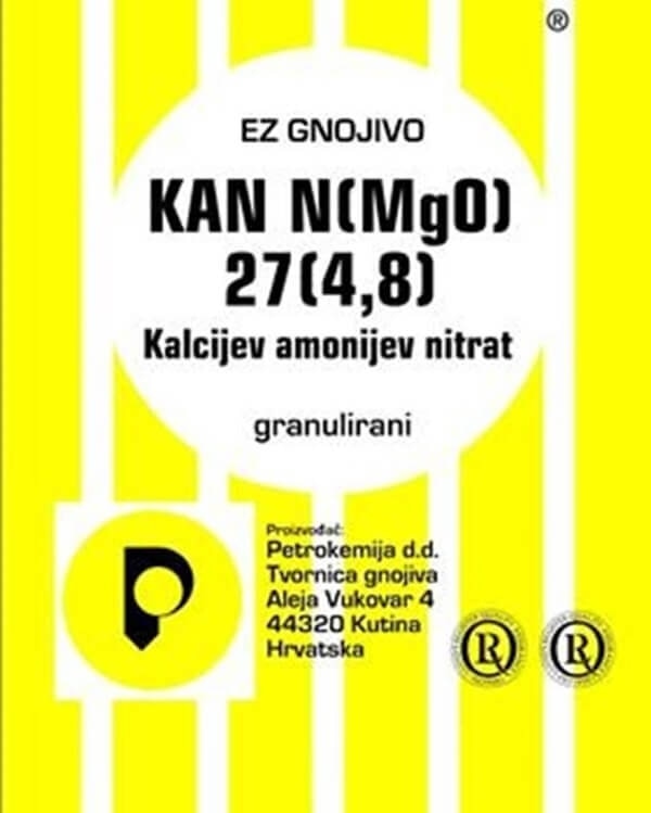 Umetno gnojilo KAN 27% Kutina 25 kg - Akcija v trgovini Jager