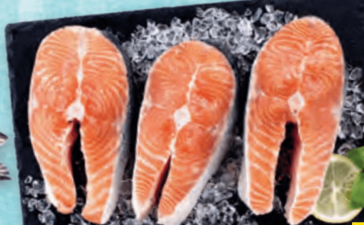 Atlantski losos kosi 1 kg - Akcija v trgovini Spar