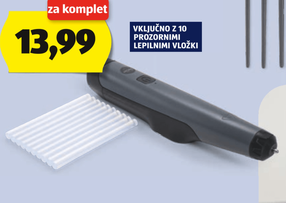 Svinčnik za vroče lepljenje Home Creation - Akcija v trgovini Hofer