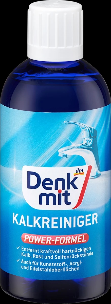 Denkmit Power-Formel čistilo za odstranjevanje vodnega kamna 500 ml - Akcija v trgovini Dm