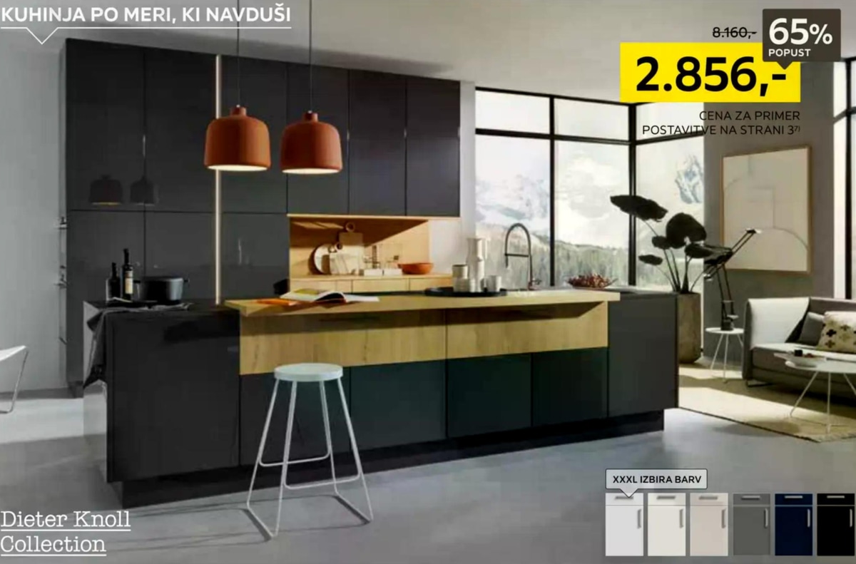 Kuhinja po meri Dieter Knoll Dieter Knoll Collection - Akcija v trgovini Lesnina