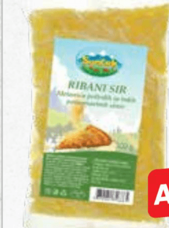 Riban sir Sonček 300 g Akcija v trgovini Tuš