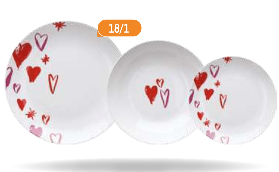 Jedilni servis 18/1 Tognana - Akcija v trgovini E.Leclerc