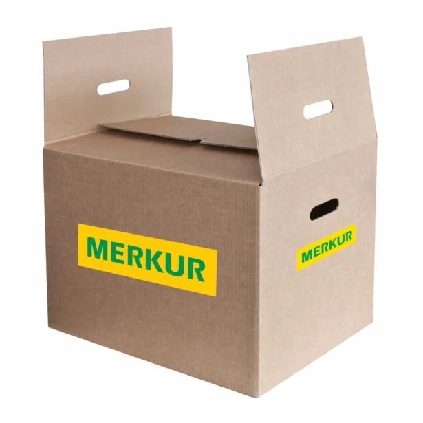 MERKUR Valovita kartonska embalaža Škatla - Akcija v trgovini Merkur