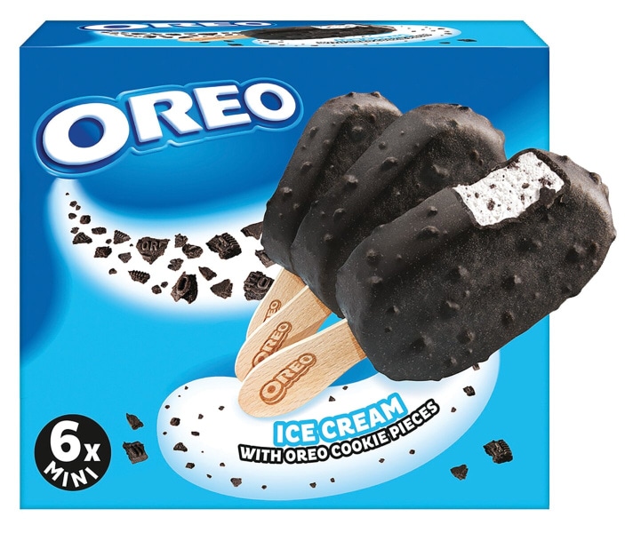Sladoled Oreo 6 x 50 ml ali 6 x 55 ml - Akcija v trgovini Mercator