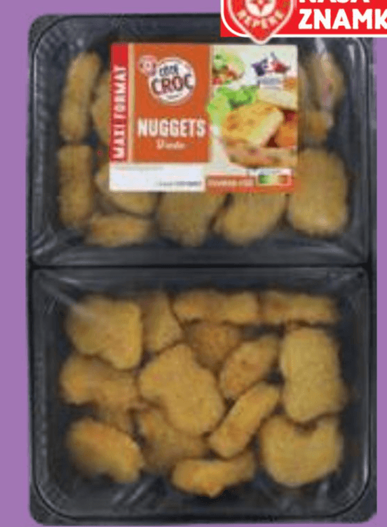 Croc Puranji medaljoni Nuggets 1 kg - Akcija v trgovini E.Leclerc
