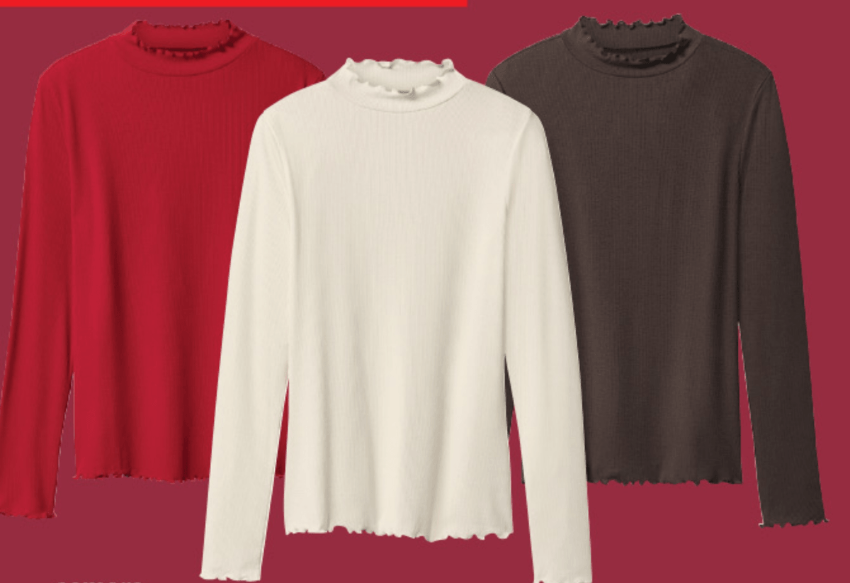 Ženska majica z dolgimi rokavi esmara - Akcija v trgovini Lidl