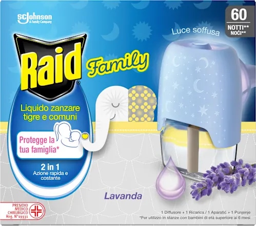 Električni aparat Raid Lavender - Akcija v trgovini E.Leclerc