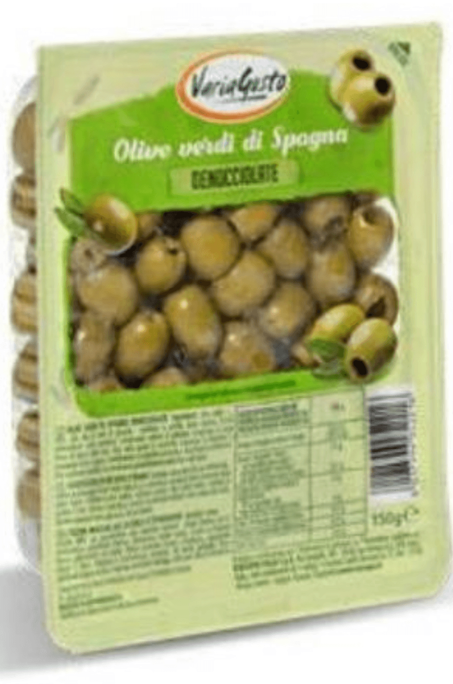 ŠPANSKE ZELENE OLIVE BREZ KOŠČIC 150 g VariaGusto - Akcija v trgovini Eurospin