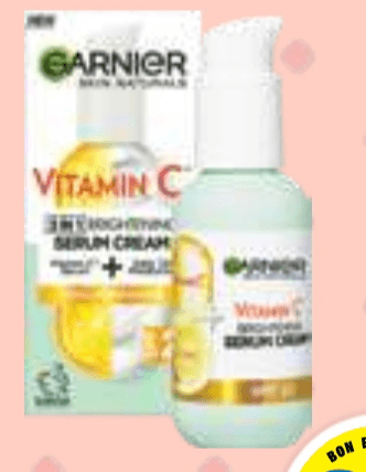 SERUM in KREMA ZA OBRAZ GARNIER 2v1 50 ml - Akcija v trgovini E.Leclerc
