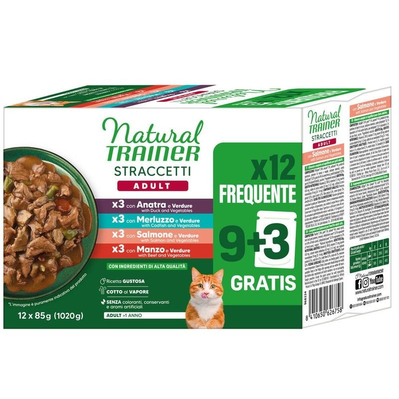 Mokra hrana Natural Trainer 85g - Akcija v trgovini Mr. Pet