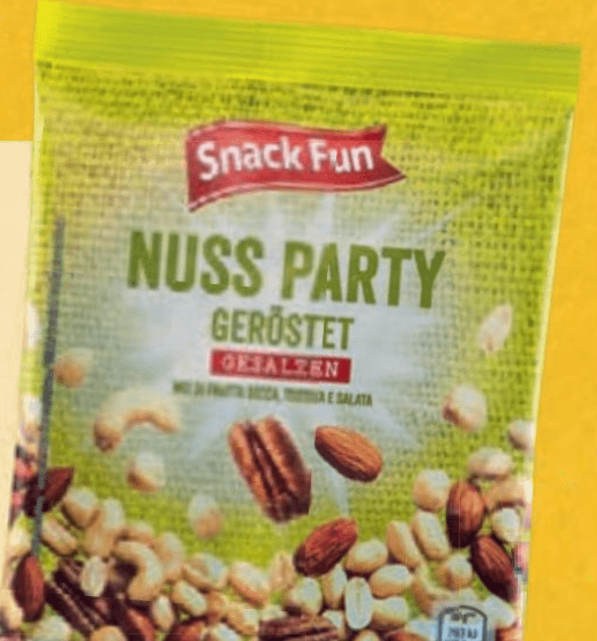 Snack Fun mešani oreščki 150 g - Akcija v trgovini Hofer