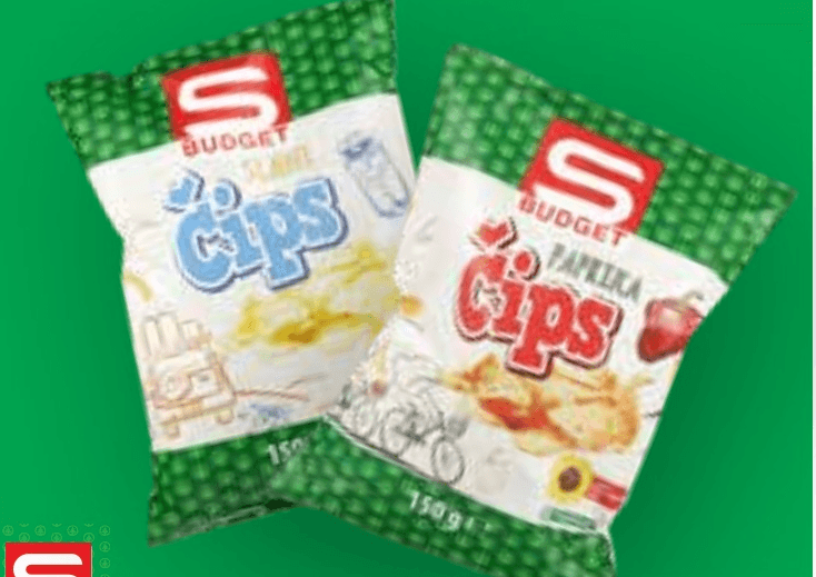 Čips 150 g S-BUDGET - Akcija v trgovini Spar