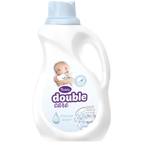 Violeta Double care baby detergent za pranje perila 1 l Akcija v trgovini Tuš